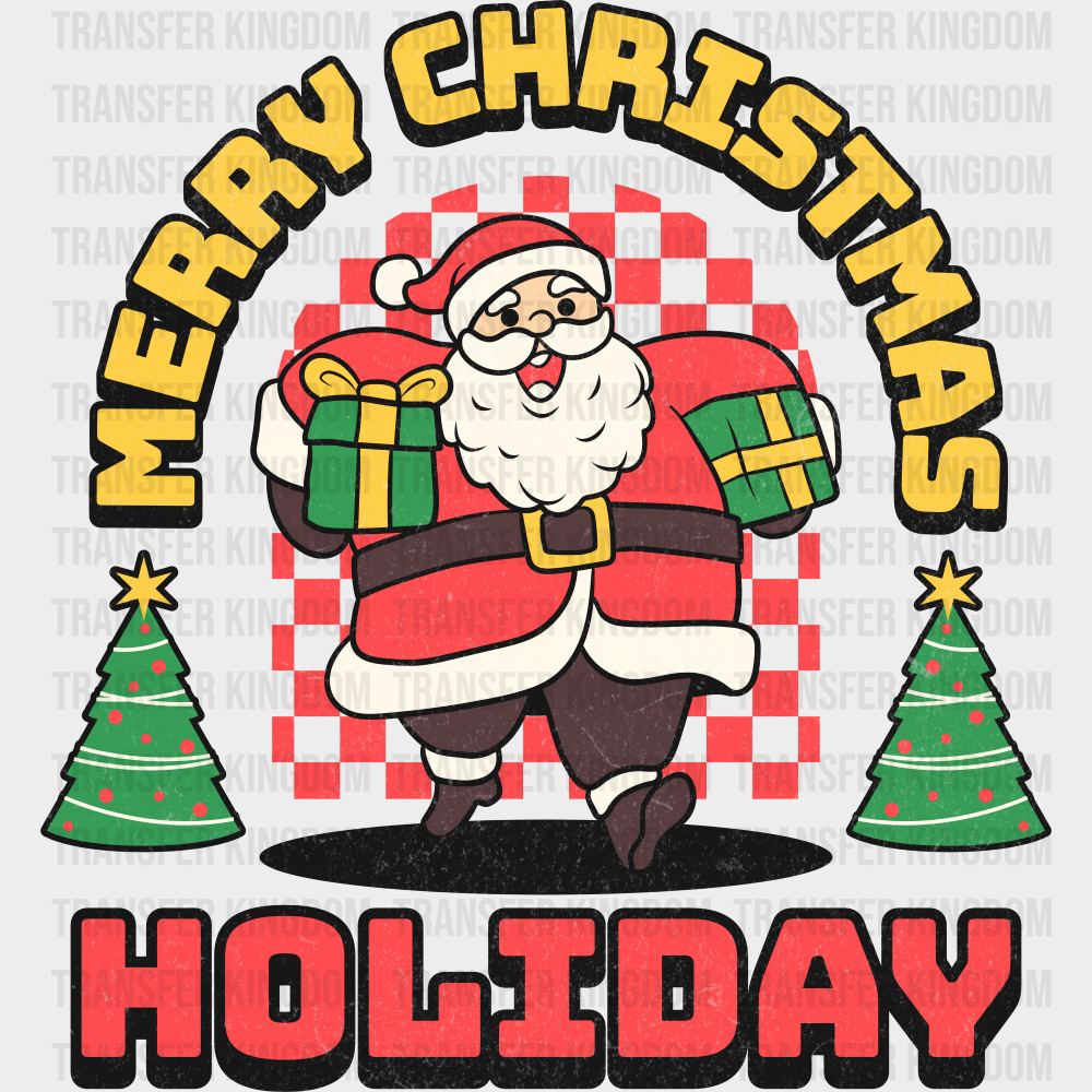 Merry Christmas Holiday - Christmas DTF Transfer