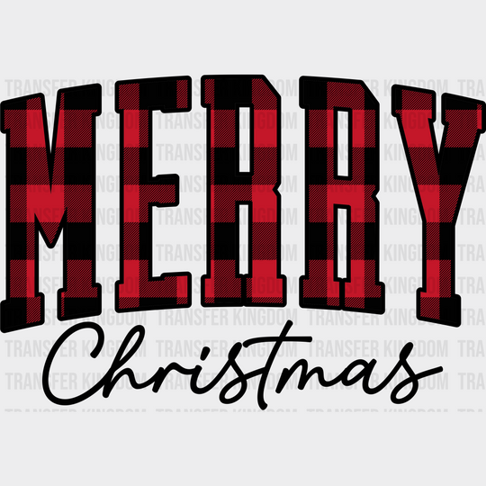 Merry Christmas Pajama Red Christmas Design Dtf Heat Transfer