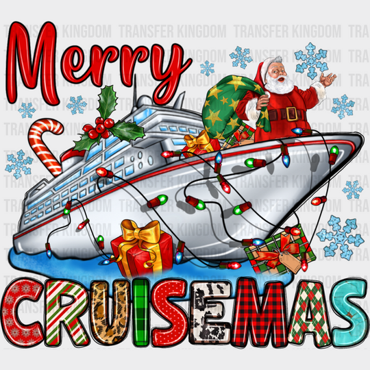 Merry Cruisemas - Christmas Dtf Transfer