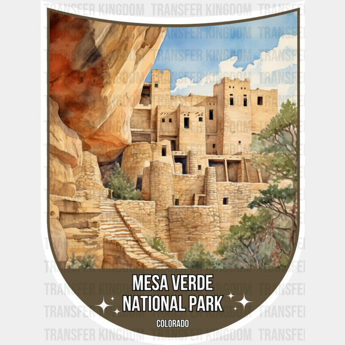 Mesa Verde National Park Colorado - National Parks DTF Transfer