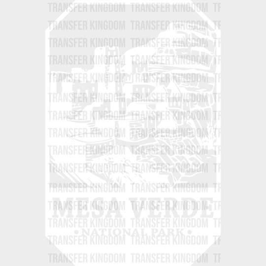 Mesa Verde National Park Design - Parks Dtf Transfers Unisex S & M (10’) / Light Color See Imaging