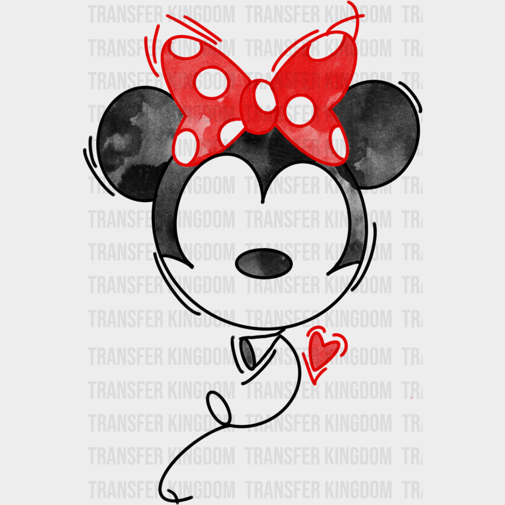 Mickey And Minnie Balloon Disney Dtf Transfer Unisex - S & M (10’) / Design See Imaging