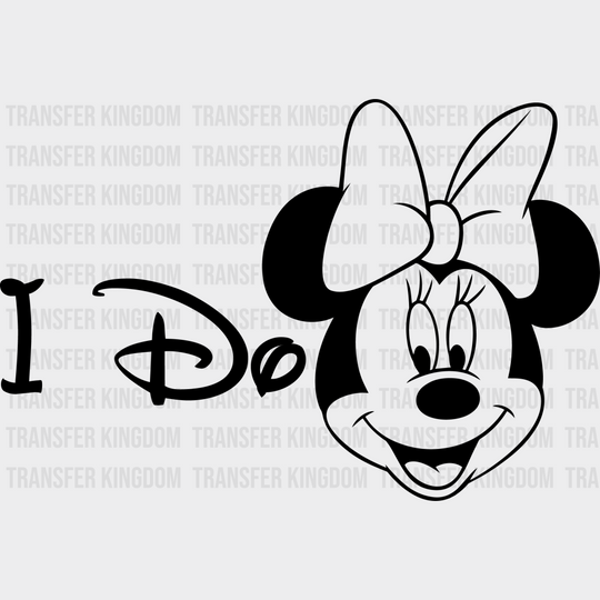 Mickey Idont Do Matching Shirts And Minnie I Design - Dtf Heat Transfer Unisex S & M ( 10 ) / Dark