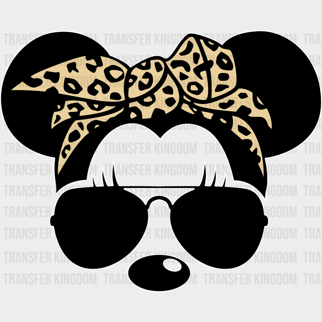 Minnie Safari Disney Dtf Transfer Unisex - S & M (10’) / Light Color Design See Imaging