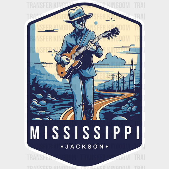 Mississippi Jackson - States & Cities DTF Transfer