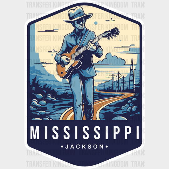 Mississippi Jackson - States & Cities DTF Transfer