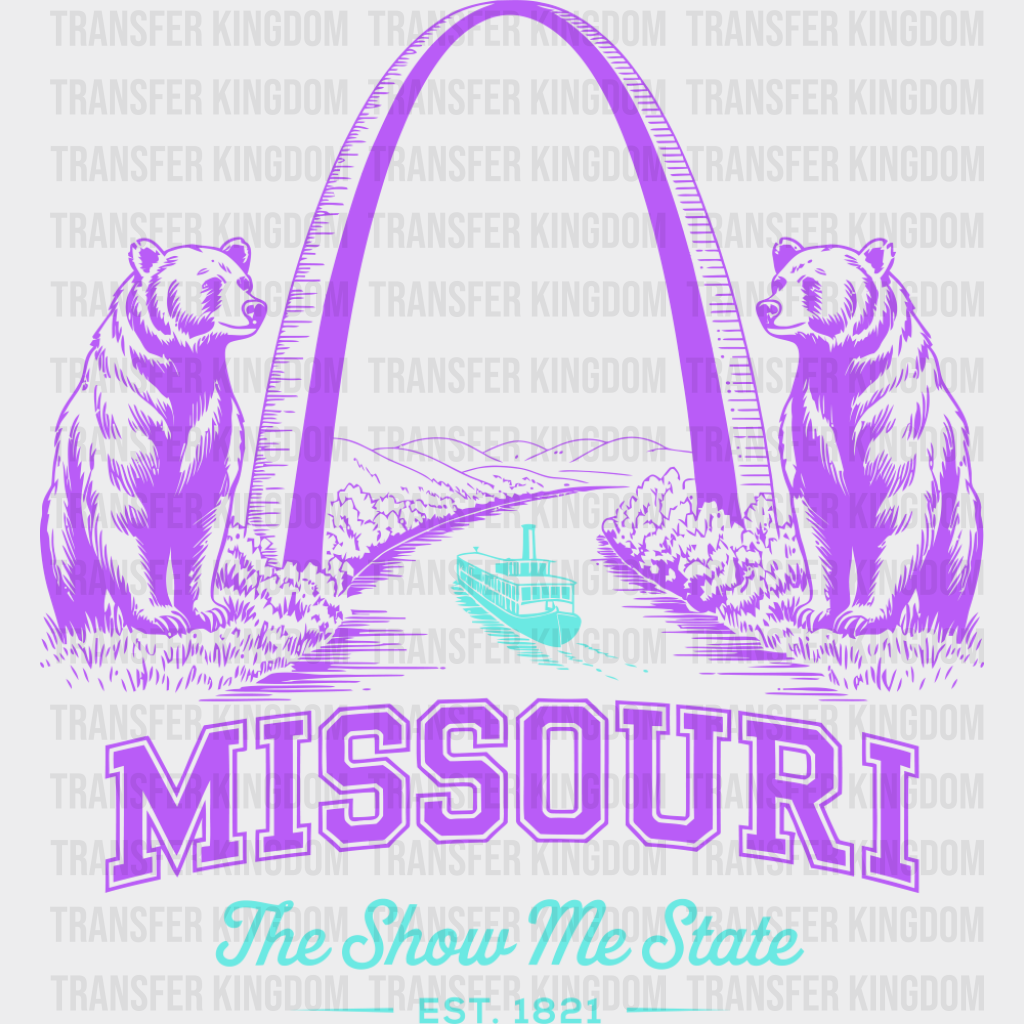 Missouri The Show Me State - States & Cities DTF Transfer