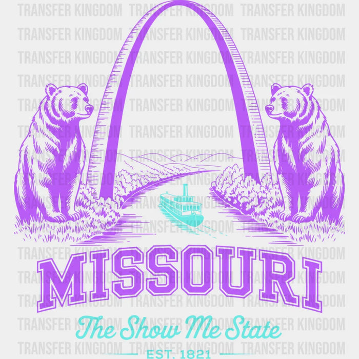 Missouri The Show Me State - States & Cities DTF Transfer