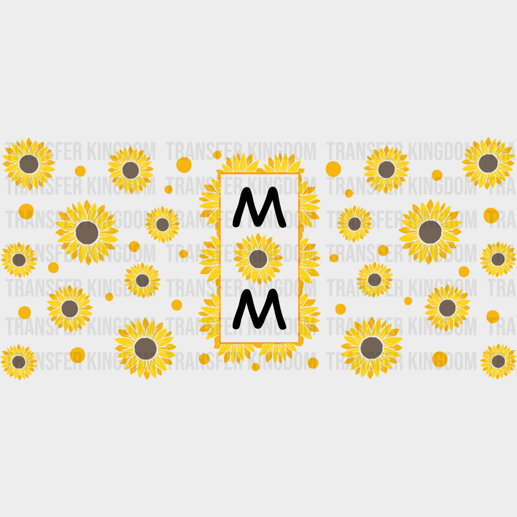 Mom Flowers Mother’s Day Uv Dtf Transfer Cup Wrap Sticker