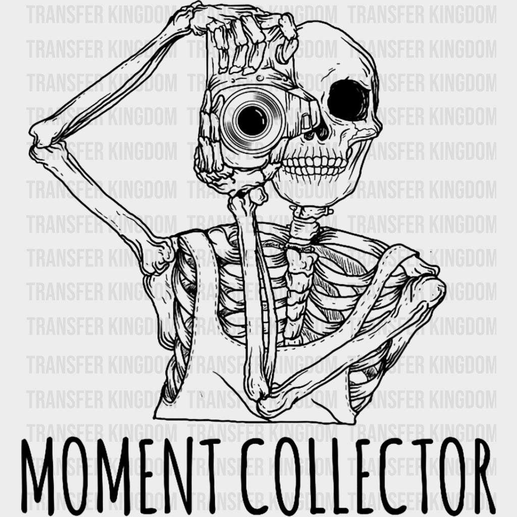 Moment Collector - Photography DTF Transfers Adult Unisex - S & M (10’’) / Dark Color Design (See Imaging)