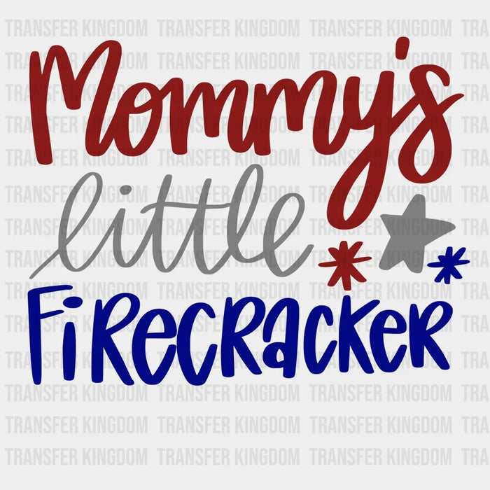 Mommy's Little Fire Cracker DTF Transfer