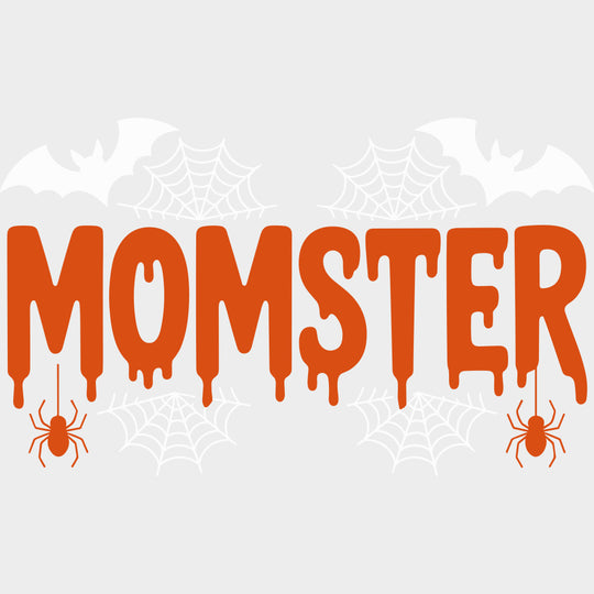 Momster - Parents DTF Transfers Adult Unisex - S & M (10’’) / Light Color Design (See Imaging)