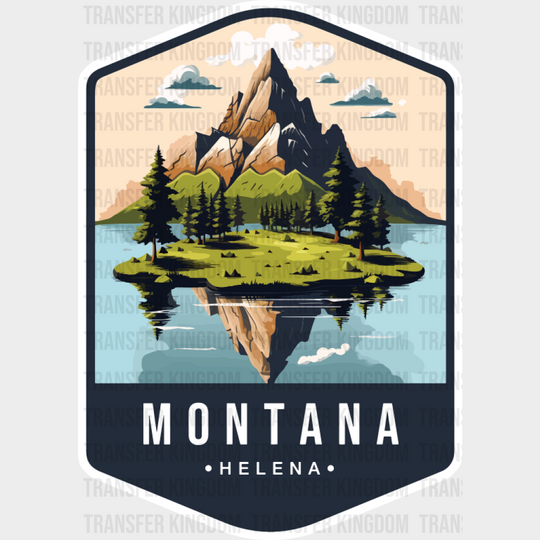 Montana Helena - States & Cities DTF Transfer