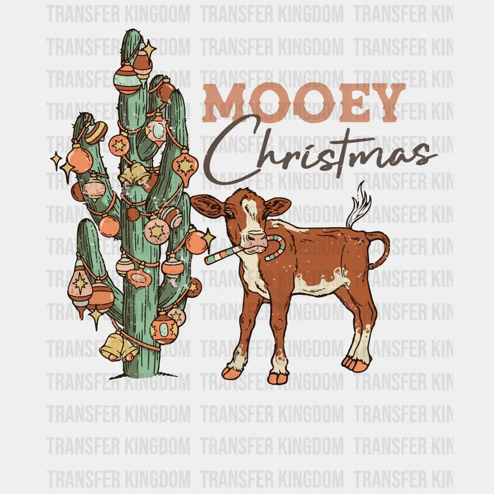 MOOEY CHRISTMAS Christmas Design - DTF heat transfer