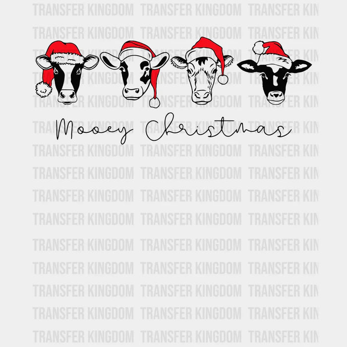 MOOEY CHRISTMAS , Christmas Design - Christmas DTF Heat Transfer