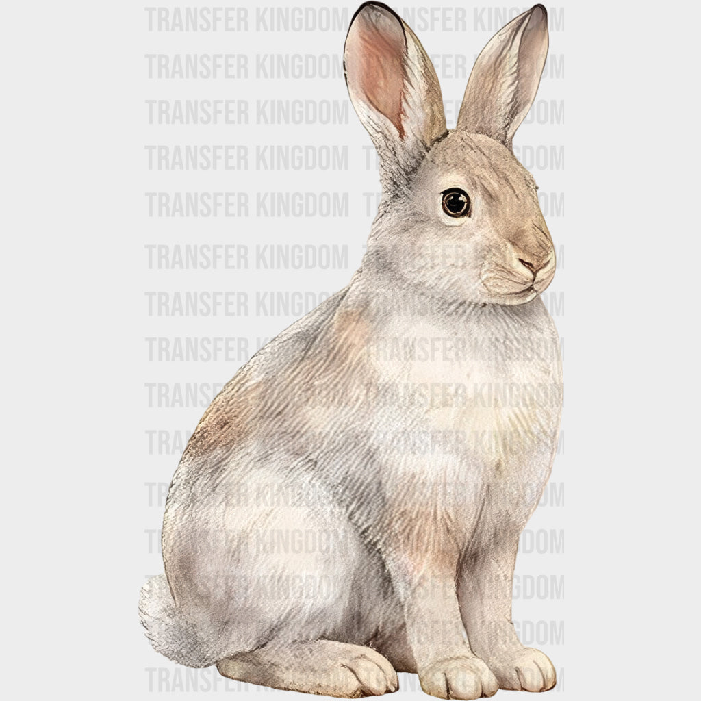 Mountain Cottontail Rabbit - Animals DTF Transfers