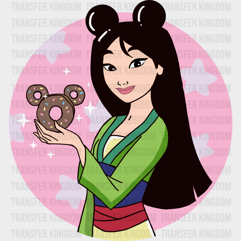 Mulan Disney Dtf Transfer