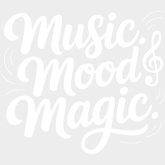 Music Mood Magic - Music DTF Transfers transfer-kingdom Light Color Design (See Imaging)