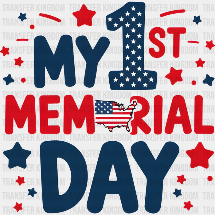 My 1st Memorial Day - Military DTF Transfer