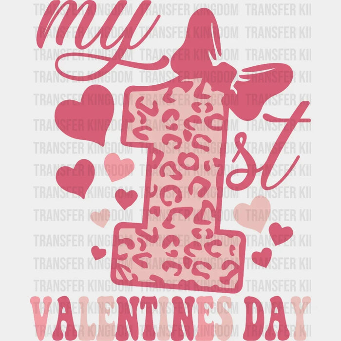 My 1st Valentine's Day Design - DTF heat transfer