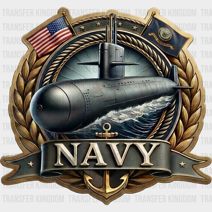 Navy, Submarine - Navy DTF Transfers