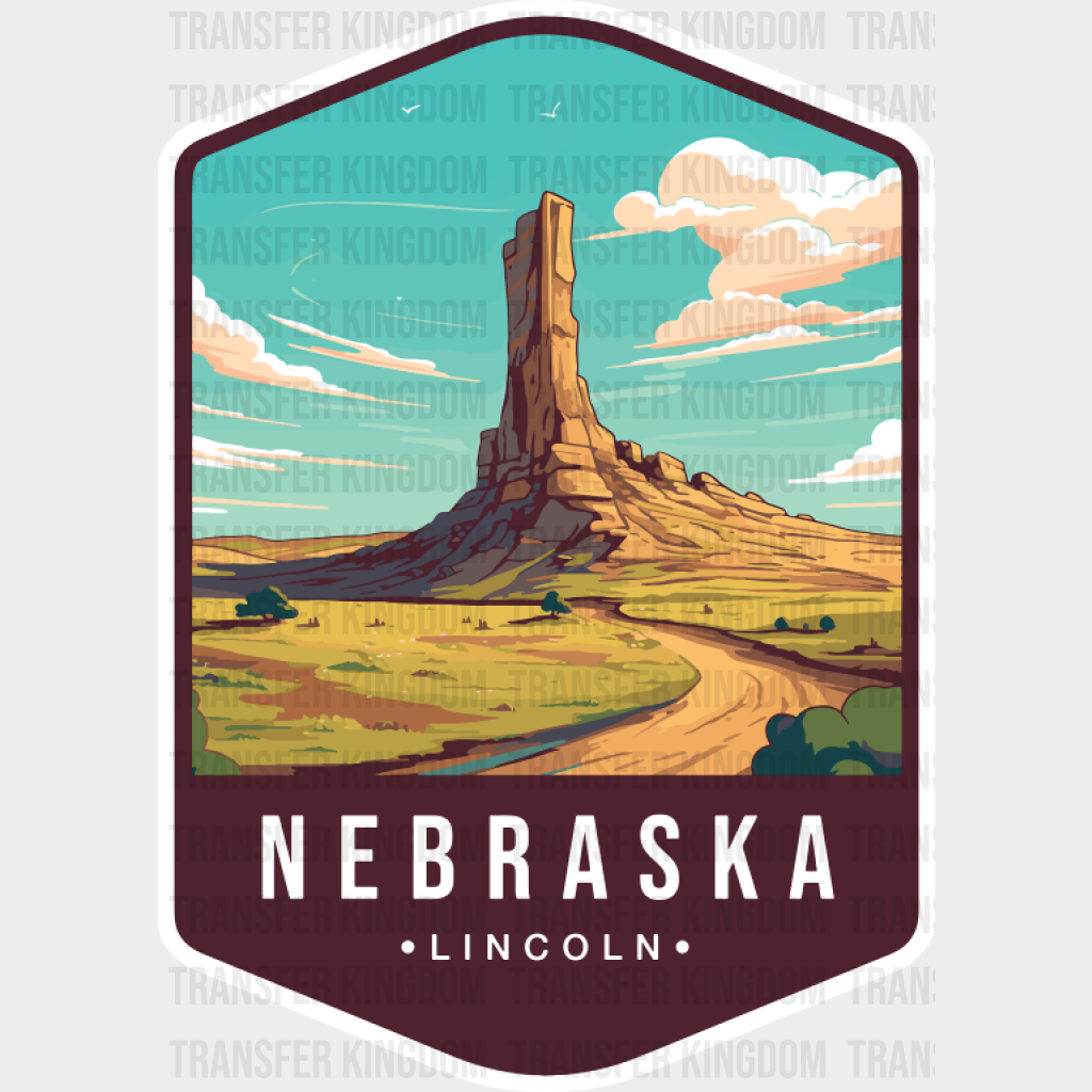 Nebraska Lincoln - States & Cities DTF Transfer