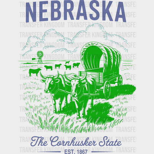Nebraska The Cornhusker State - States & Cities DTF Transfer