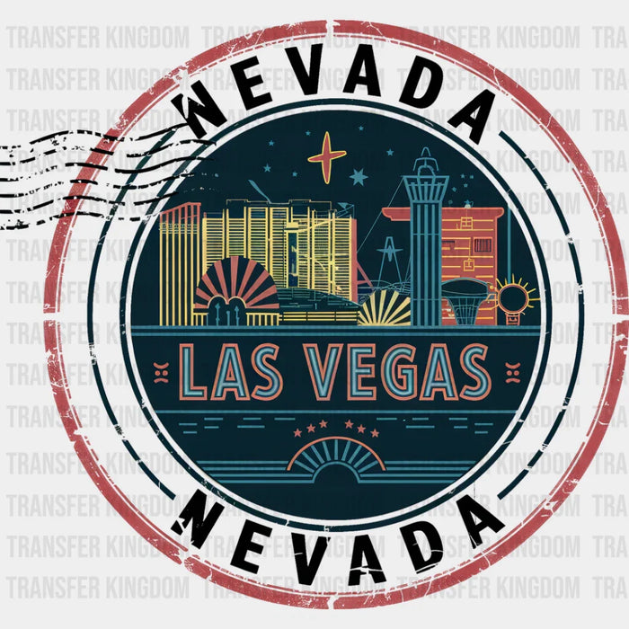 Nevada Las Vegas - States & Cities DTF Transfer
