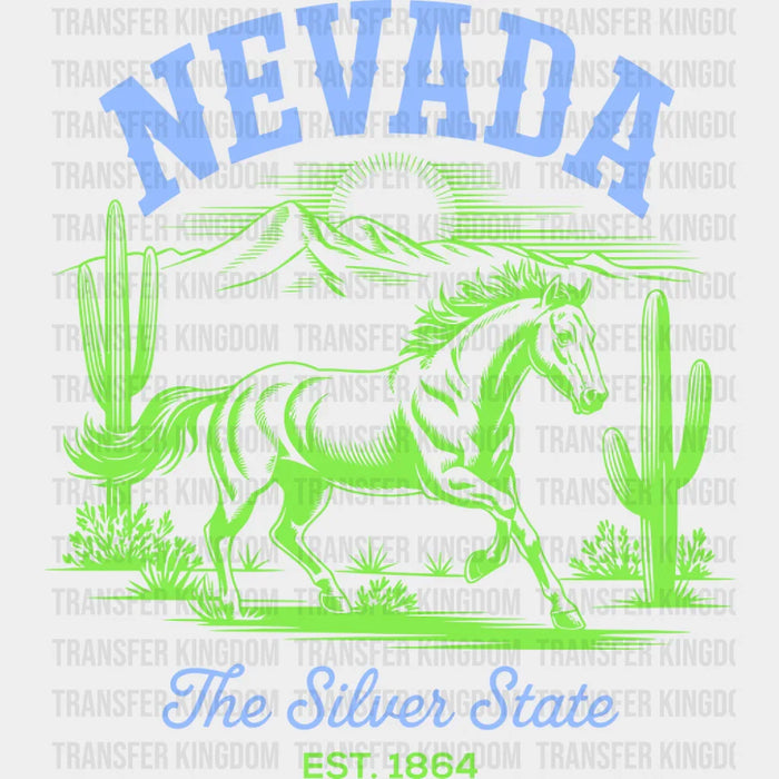Nevada The Silver State - States & Cities DTF Transfer