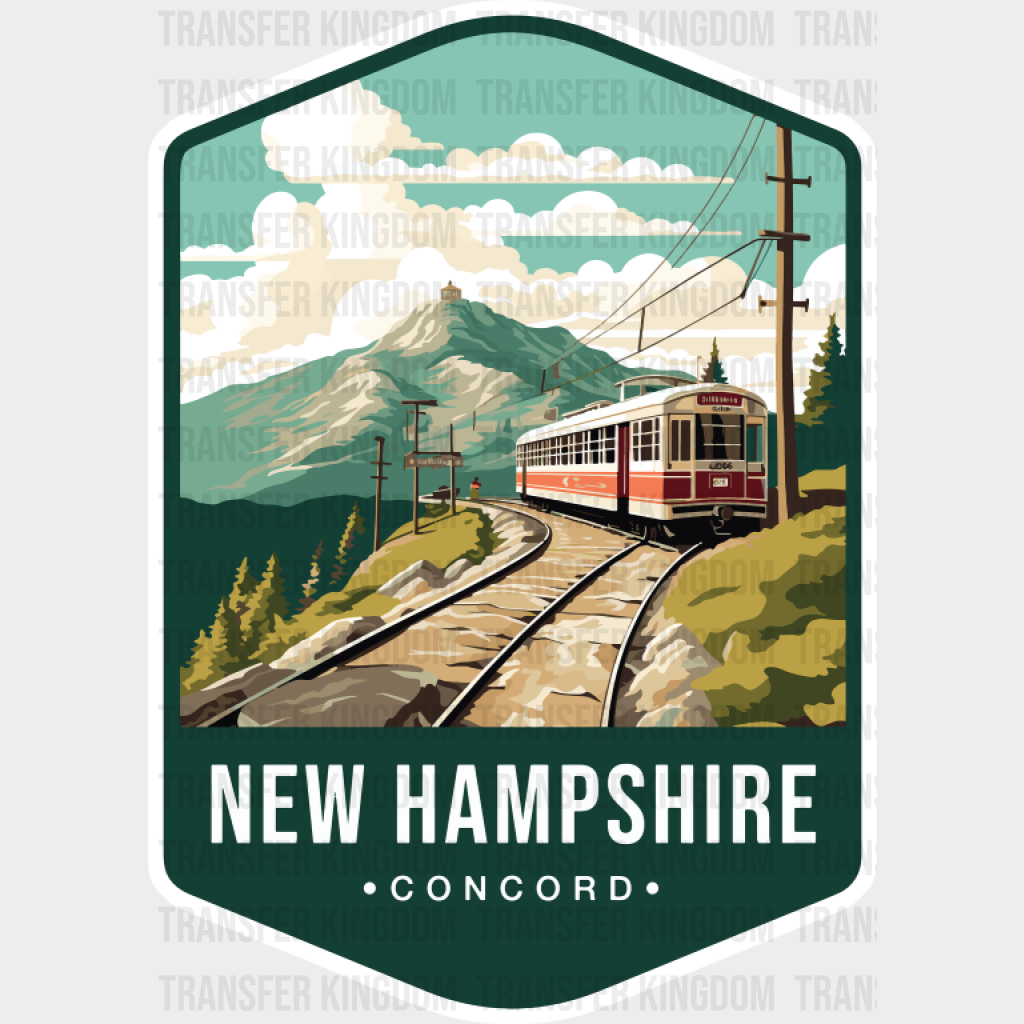 New Hampshire Concord - States & Cities DTF Transfer