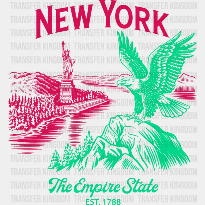 New York The Empire State - States & Cities DTF Transfer