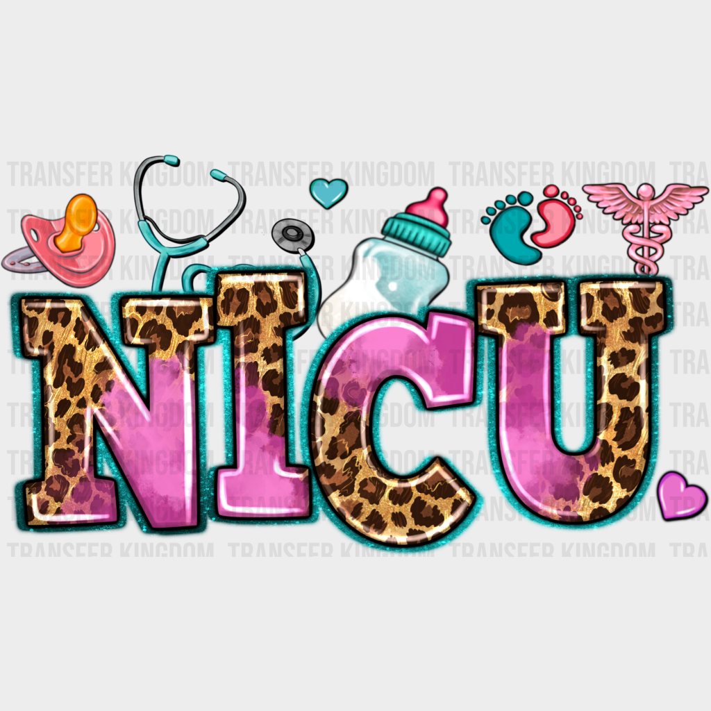 Nicu Leopard Doodles Design - Dtf Transfers