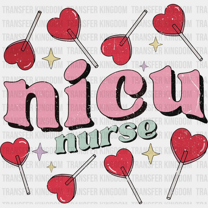 NICU Nurse Valentine's Day Design - DTF heat transfer