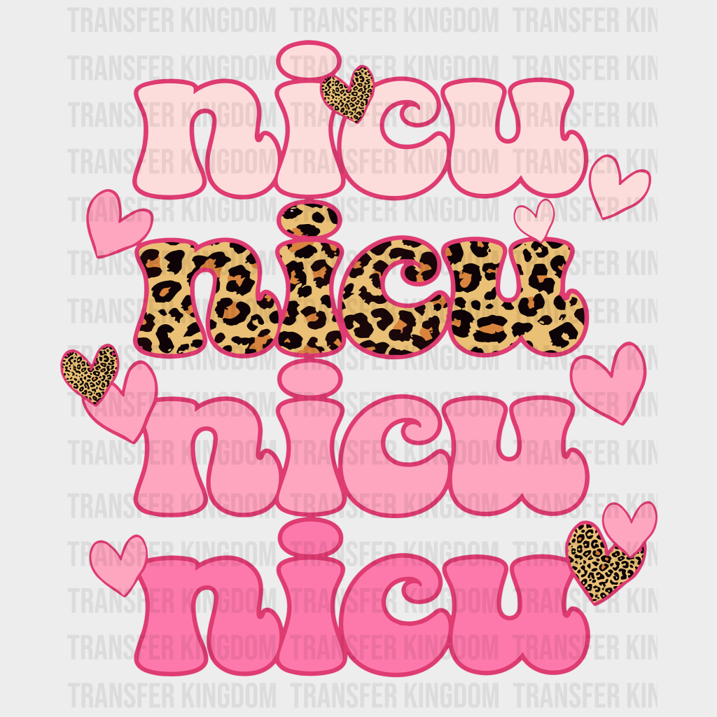 Nicu Valentines Day Design - Dtf Heat Transfer