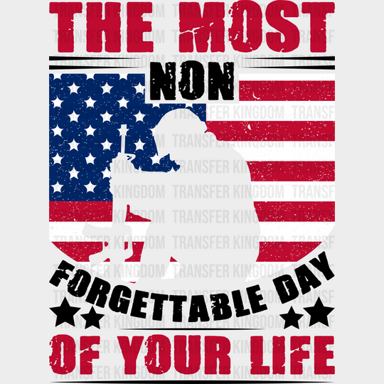Non Forgettable Day- Memorial Day DTF Transfer - Transfer Kingdom