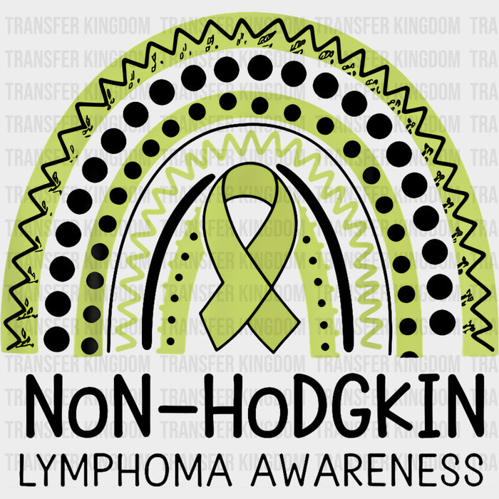 Non-Hodgkin Lymphoma Awareness, Rainbow - Lymphoma DTF Transfers
