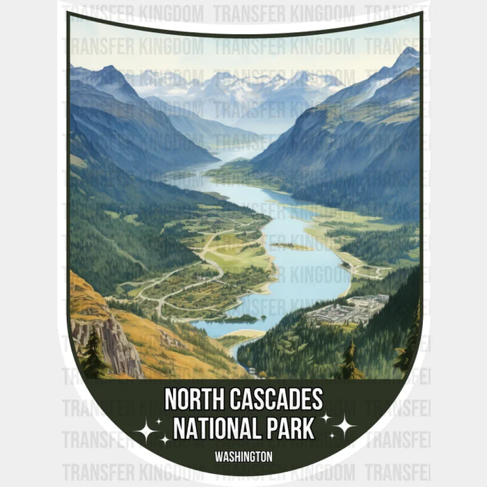 North Cascades National Park Washington - National Parks DTF Transfer