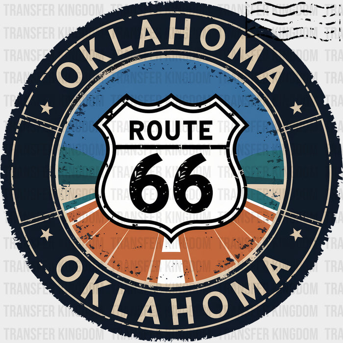 Oklahoma - States & Cities DTF Transfer