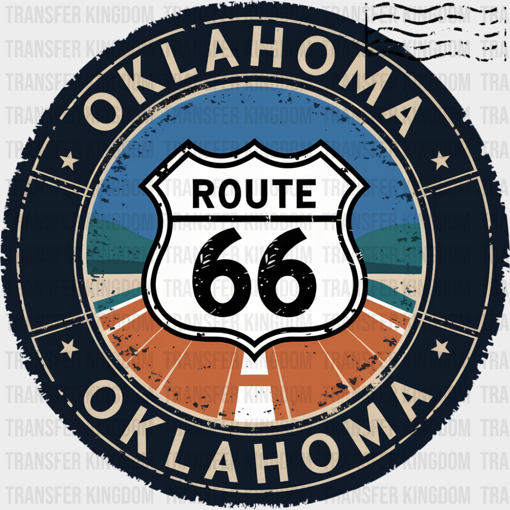 Oklahoma - States & Cities DTF Transfer