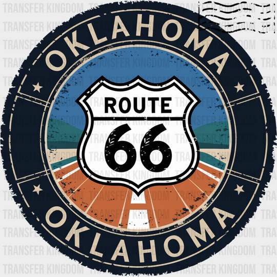 Oklahoma - States & Cities DTF Transfer