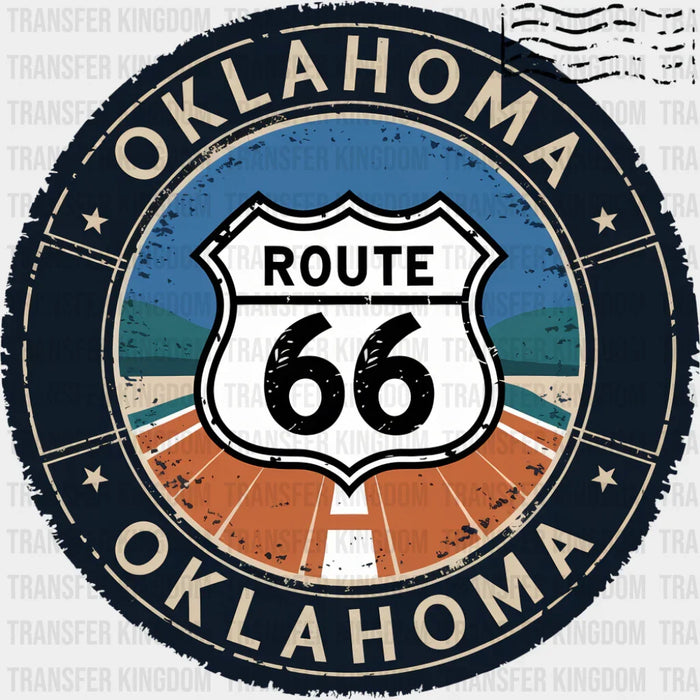 Oklahoma - States & Cities DTF Transfer
