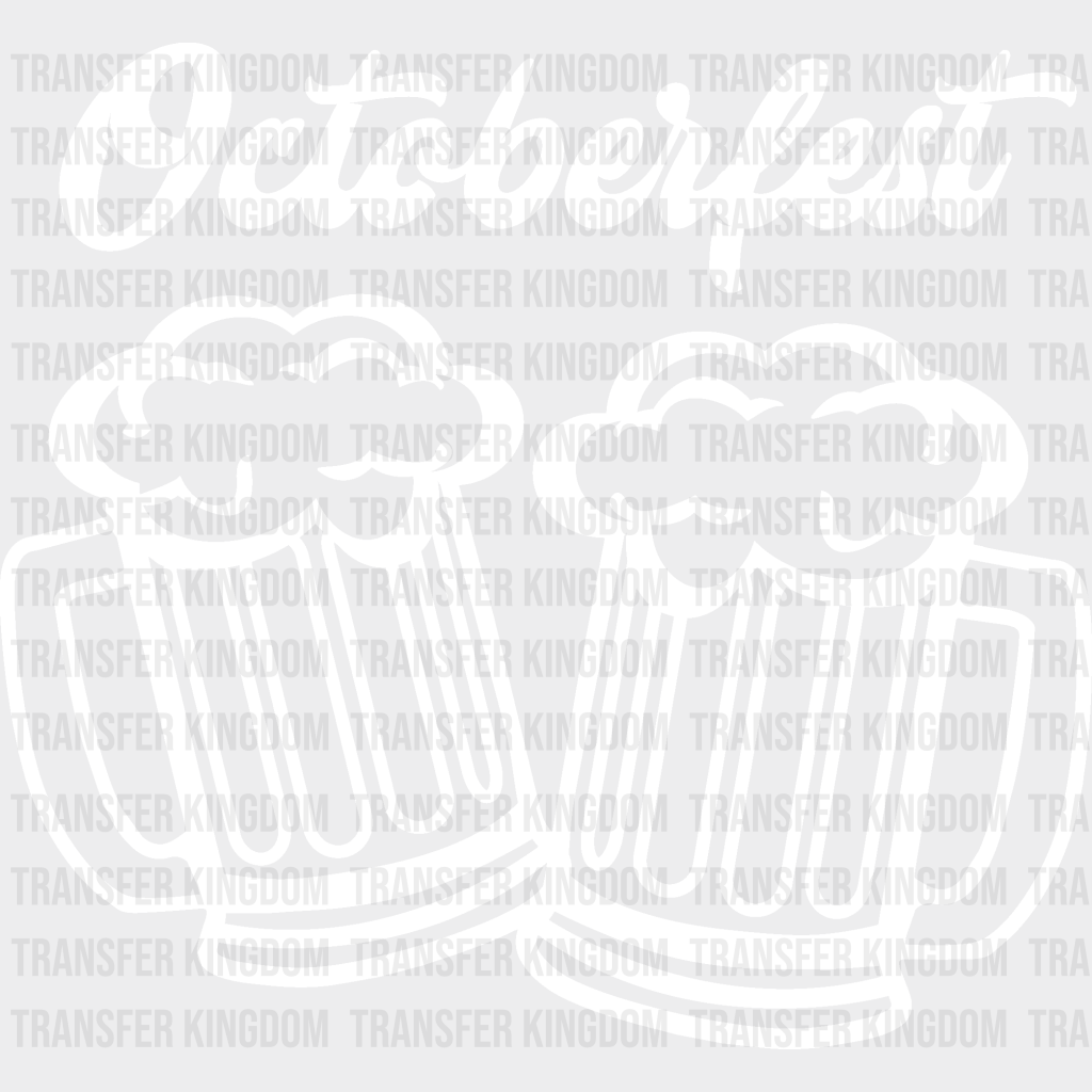 Oktoberfest Beer Design - Dtf Heat Transfer Unisex S & M (10’) / Light Color (See Imaging)