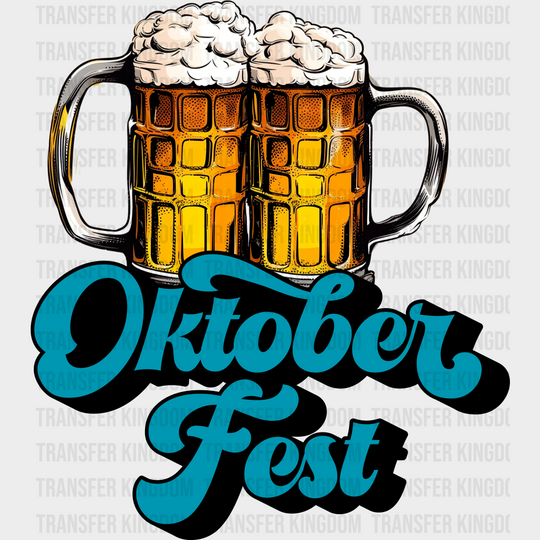 Oktoberfest Beer - Dtf Heat Transfer Unisex S & M (10’) / Dark Color Design (See Imaging)