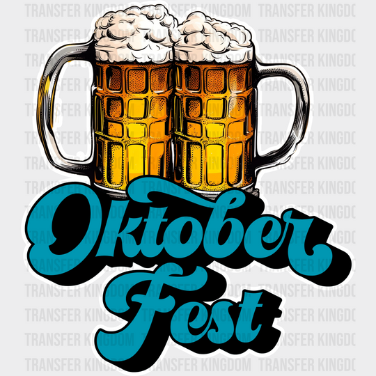 Oktoberfest Beer - Dtf Heat Transfer Unisex S & M (10’) / Light Color Design (See Imaging)