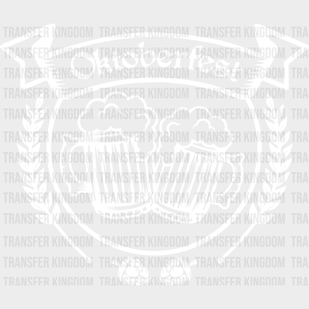 Oktoberfest Design - Dtf Heat Transfer Unisex S & M (10’) / Light Color (See Imaging)