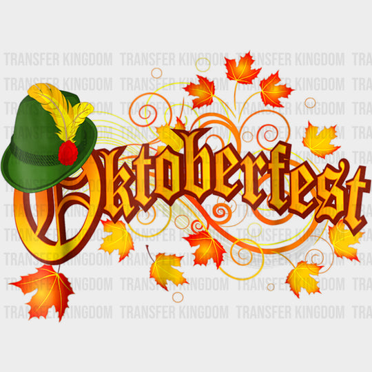 Oktoberfest Leaves - Oktoberfest DTF Transfers