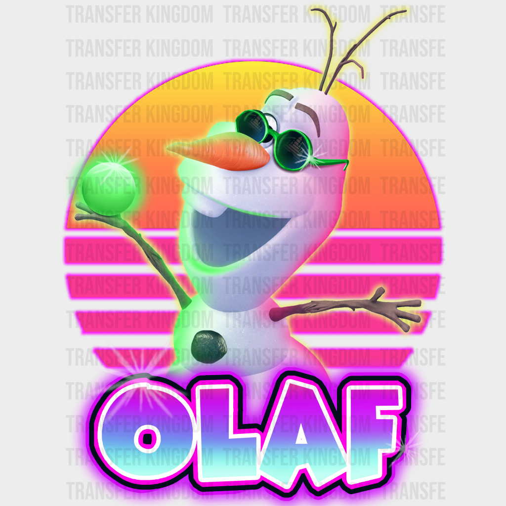 Olaf Disney Dtf Transfer