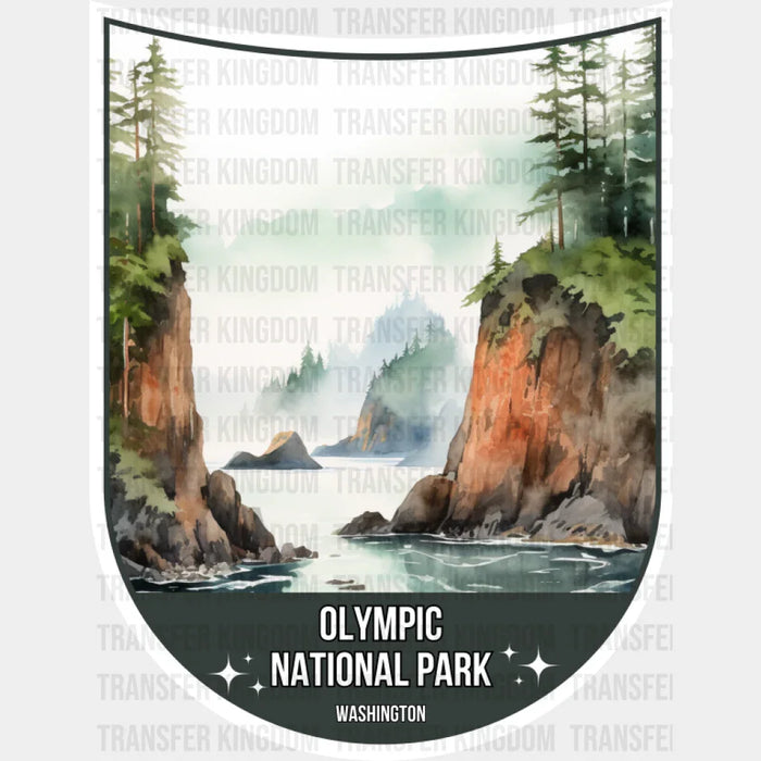 Olympic National Park Washington - National Parks DTF Transfer