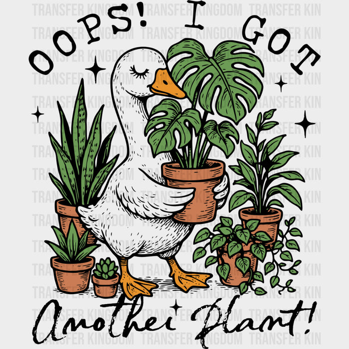 Oops I Got Another Plant, Multi Color - Plants DTF Transfers