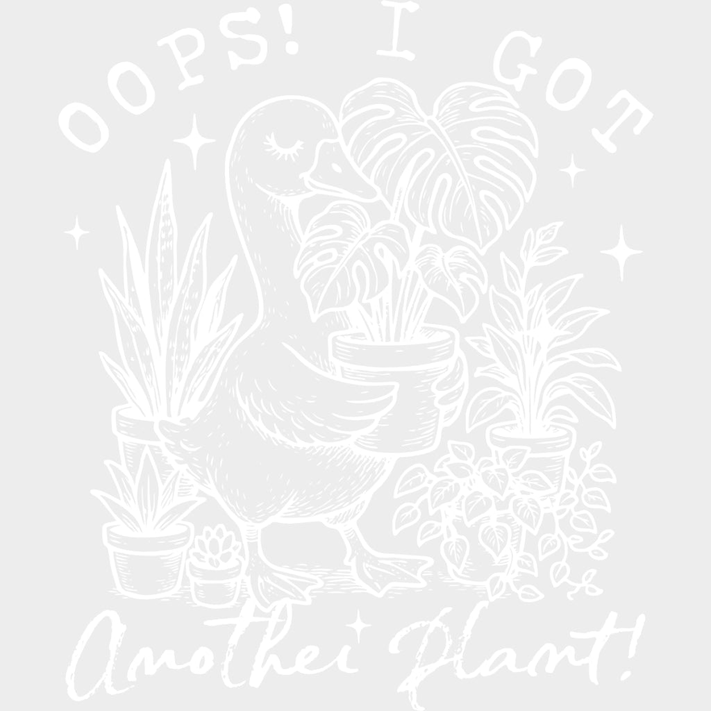 Oops I Got Another Plant, Multi Color - Plants DTF Transfers transfer-kingdom Light Color Design (See Imaging)